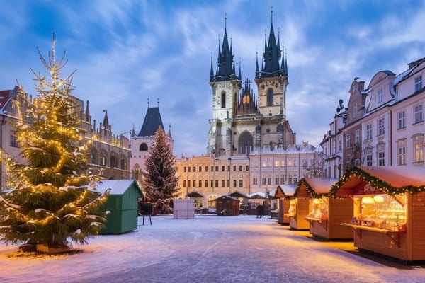 שווקי חג המולד בפראג