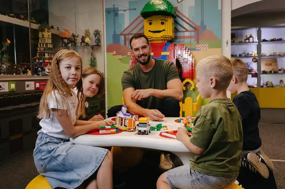 דגמי לגו במוזיאון בפראג